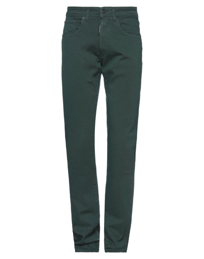 Shop Adriano Langella Jeans In Dark Green