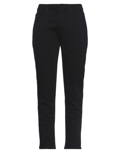 Shop Rag & Bone Woman Jeans Black Size 24 Viscose, Cotton, Lyocell, Polyester, Elastane