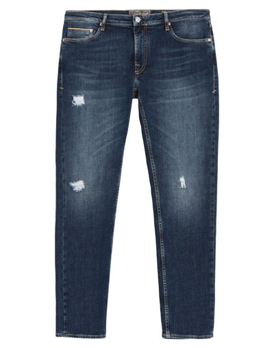 Shop Care Label Man Jeans Blue Size 30 Cotton, Elastane
