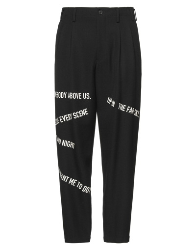 Shop Yohji Yamamoto Pants In Black