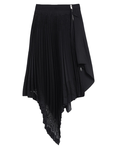 Shop Givenchy Woman Mini Skirt Black Size 6 Polyester, Polyamide, Elastane