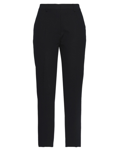 Shop Msgm Woman Pants Black Size 8 Polyester, Viscose, Elastane