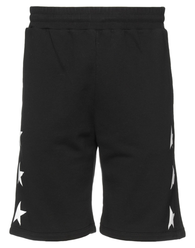 Shop Golden Goose Man Shorts & Bermuda Shorts Black Size L Cotton
