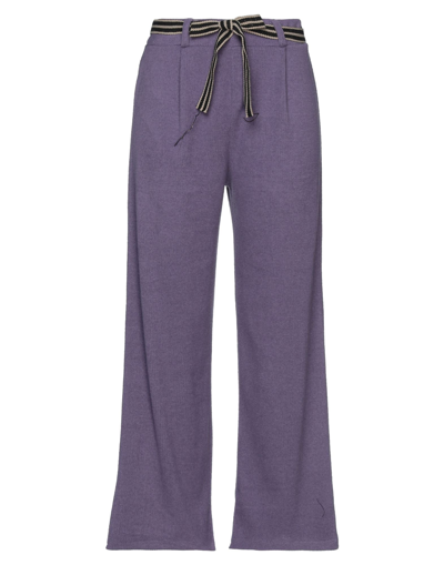 Shop Ebarrito Pants In Light Purple