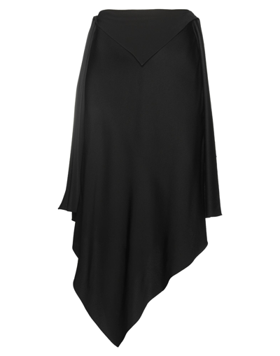 Shop Givenchy Woman Midi Skirt Black Size 4 Viscose, Acetate
