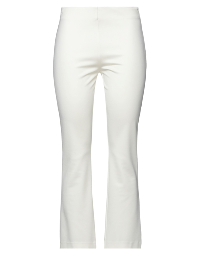 Shop Atos Lombardini Woman Pants White Size 6 Viscose, Nylon, Elastane
