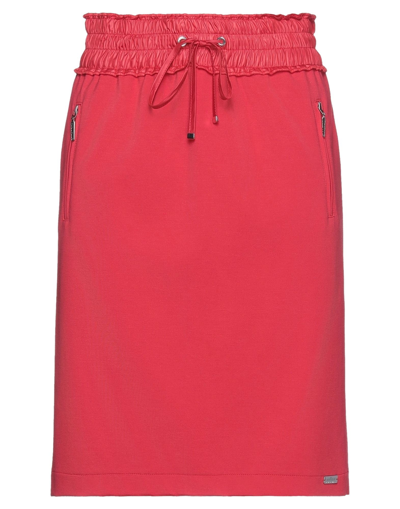 Shop Airfield Mini Skirts In Red