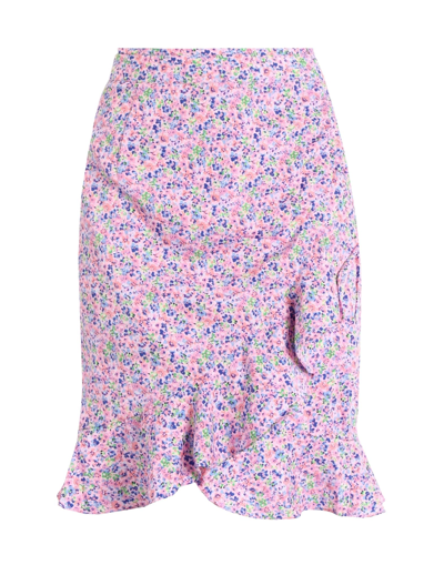 Shop Vero Moda Woman Mini Skirt Pink Size Xs Recycled Polyester