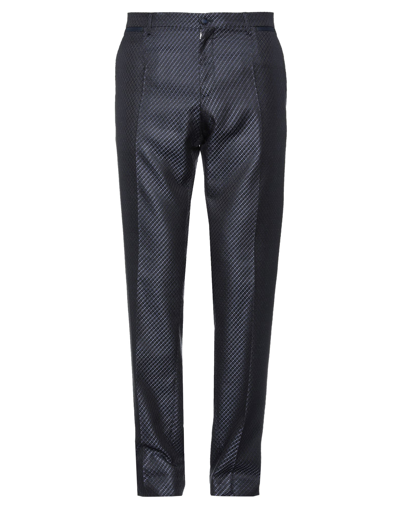 Shop Dolce & Gabbana Man Pants Midnight Blue Size 38 Silk, Polyester