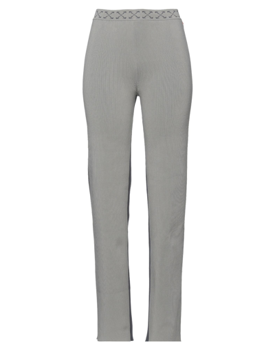 Shop Off-white Woman Pants Grey Size 8 Polyester, Polyamide, Elastane