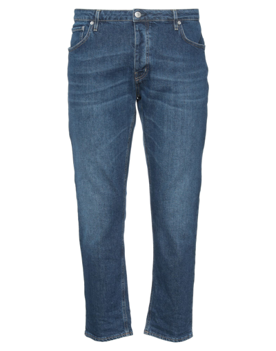 Haikure Man Denim Pants Blue Size 36 Cotton In Blue