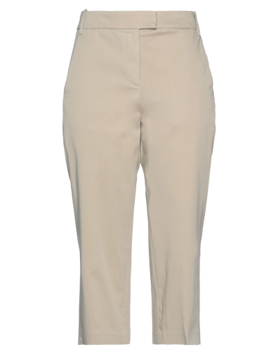 Dondup Cropped Pants In Beige