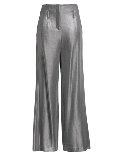 Shop Lorena Hayot By Lorena Antoniazzi Woman Pants Grey Size 4 Viscose, Polyamide, Elastane