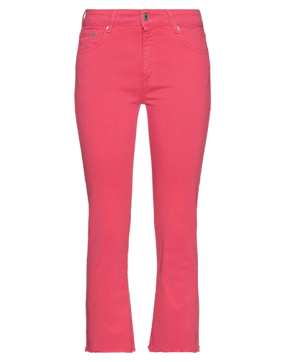 Care Label Jeans In Red