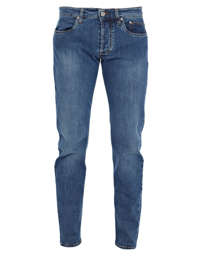 Shop Siviglia Man Jeans Blue Size 31 Cotton, Elastane