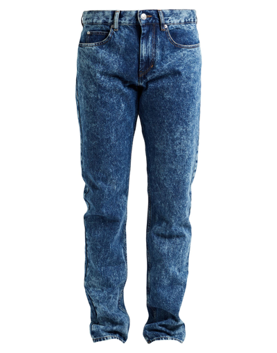 Shop Isabel Marant Man Jeans Blue Size 29 Cotton