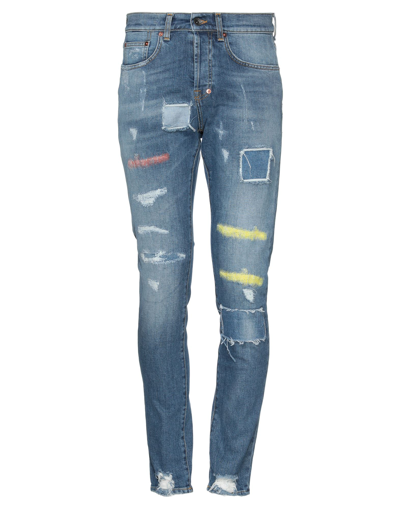 Shop Prps Man Jeans Blue Size 30 Cotton, Elastane
