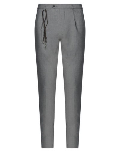 Shop Berwich Man Pants Grey Size 36 Virgin Wool, Mohair Wool