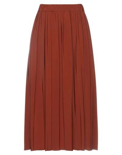 Shop Altea Midi Skirts In Brown