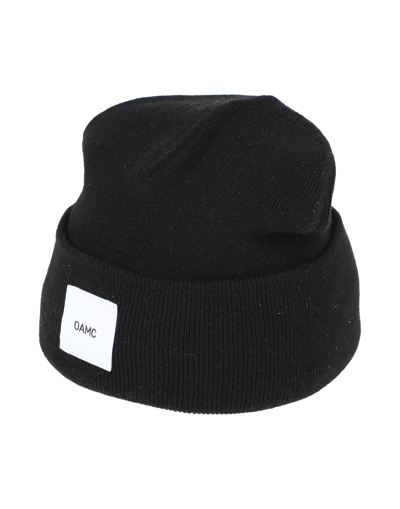 Shop Oamc Hats In Black