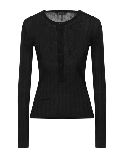 Shop Aragona Woman Sweater Black Size 10 Merino Wool