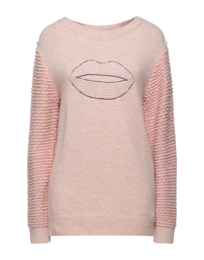 Shop Pepita Woman Sweater Blush Size L Acrylic, Polyamide, Polyester, Wool, Viscose In Pink