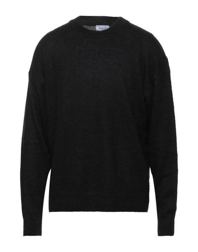 Shop Amish Man Sweater Black Size Xl Acrylic, Mohair Wool, Polyamide