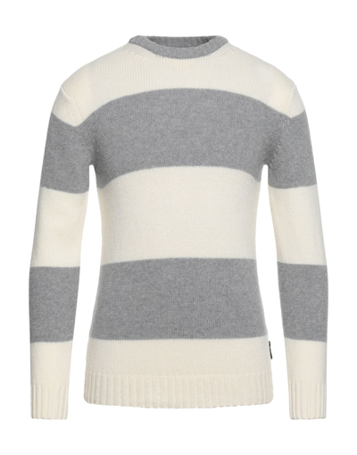 Shop Gazzarrini Man Sweater Ivory Size M Wool, Polyamide In White