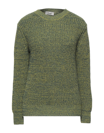 Shop Croche Crochè Woman Sweater Deep Jade Size L Acrylic, Alpaca Wool, Wool In Green