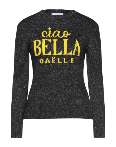 Shop Gaelle Paris Gaëlle Paris Woman Sweater Black Size 1 Viscose, Polyamide, Polyester