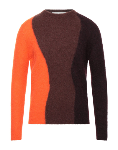 Shop Golden Goose Man Sweater Brown Size M Alpaca Wool, Polyamide, Virgin Wool
