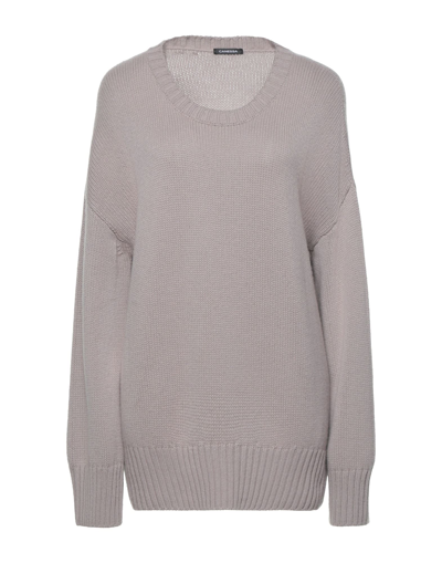 Shop Canessa Sweaters In Dove Grey
