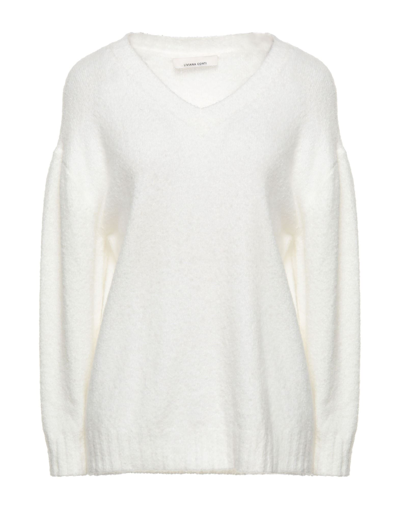 Shop Liviana Conti Woman Sweater White Size 12 Acrylic, Polyester, Wool, Polyamide