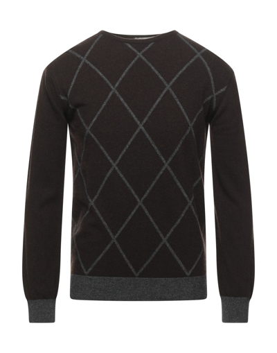Shop Adaptation Sweaters In Dark Brown