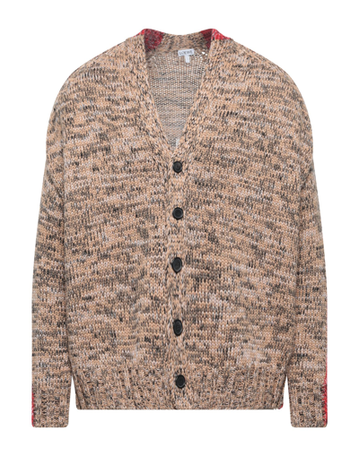 Shop Loewe Cardigans In Sand