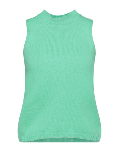 Msgm Sweaters In Green