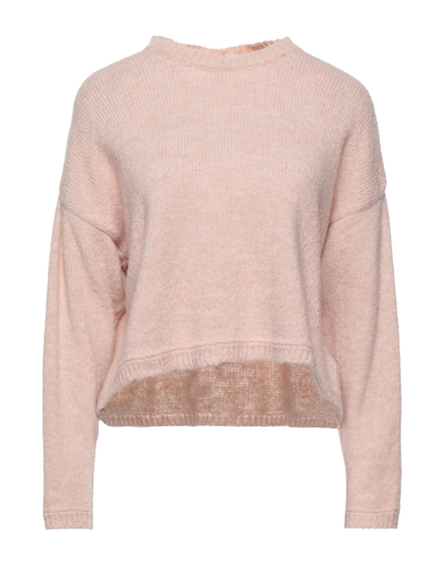 Shop Gabardine Woman Sweater Pink Size M Wool, Acrylic, Alpaca Wool, Viscose