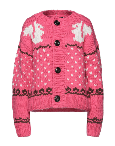 Dsquared2 Squirrel Knitted Cardigan In Pink | ModeSens