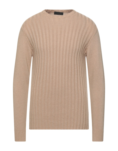Shop Lucques Man Sweater Beige Size 36 Wool