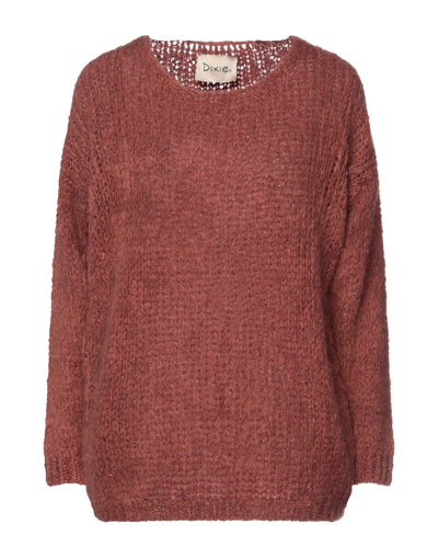 Shop Dixie Sweaters In Rust