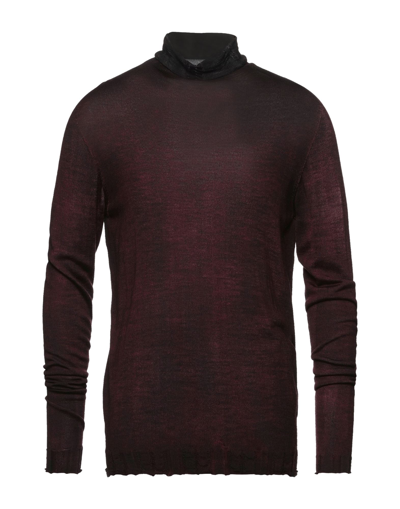 Shop Md 75 Turtlenecks In Deep Purple