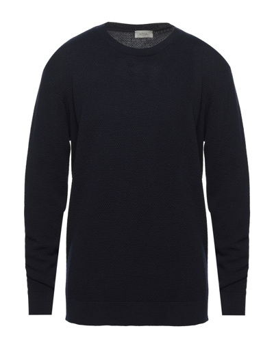 Shop Altea Sweaters In Dark Blue