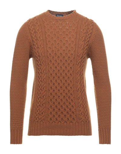Shop Drumohr Sweaters In Rust