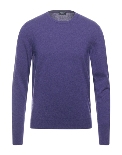 Shop Drumohr Sweaters In Purple