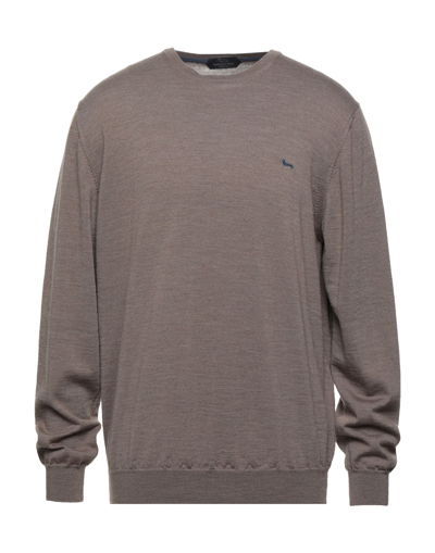 Shop Harmont & Blaine Man Sweater Dove Grey Size S Wool