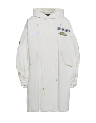 Shop Mr & Mrs Italy Overcoats In White