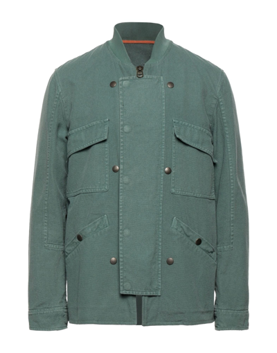 Shop Mr & Mrs Italy Jackets In Military Green