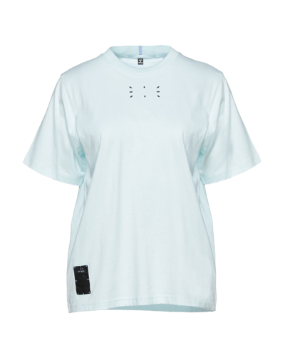 Shop Mcq By Alexander Mcqueen T-shirts In Sky Blue