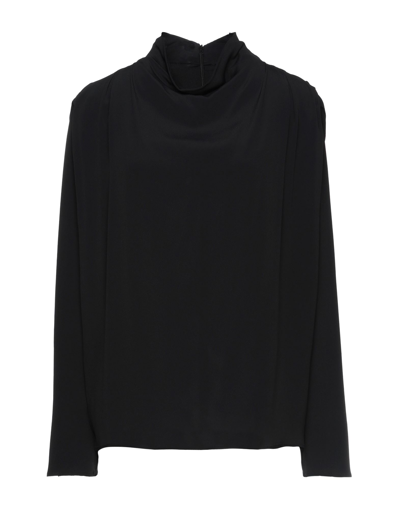 Shop Mauro Grifoni Blouses In Black