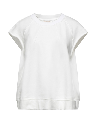 Shop A.b. Sweatshirts In White